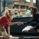 Kristen Wiig and Gal Gadot in Wonder Woman 1984.